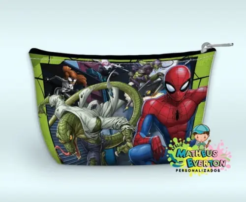 Necessaire Personalizada Homem-aranha