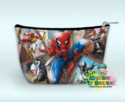 Necessaire Personalizada Homem-aranha
