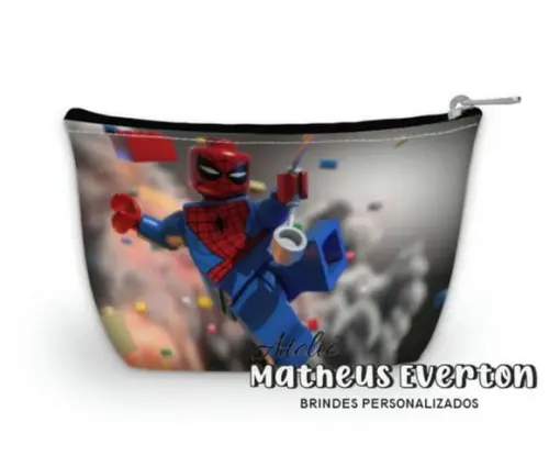 Necessaire Personalizada Homem-aranha