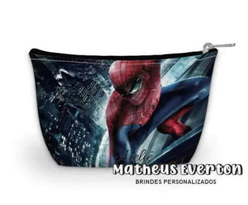 Necessaire Personalizada Homem-aranha