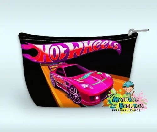 Necessaire Personalizada Hot Wheels