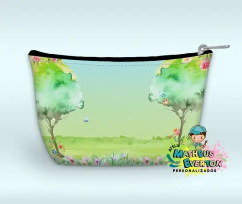 Necessaire Personalizada Jardim das Borboletas