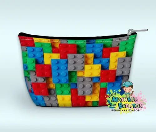 Necessaire Personalizada Lego (faço Outros)