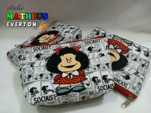 Necessaire Personalizada Mafalda