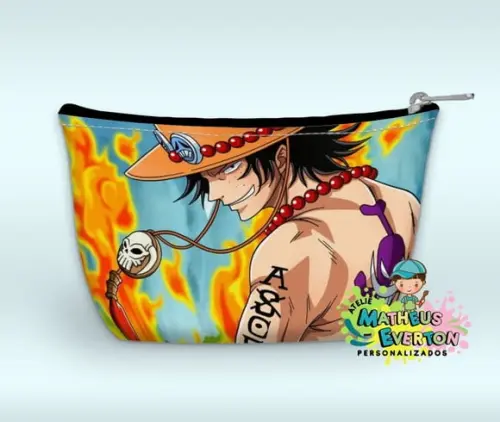 Necessaire Personalizada One Piece (faço Outros Modelos).