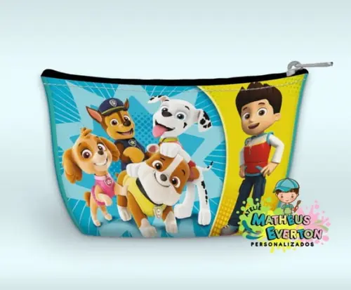 Necessaire Personalizada Patrulha Canina