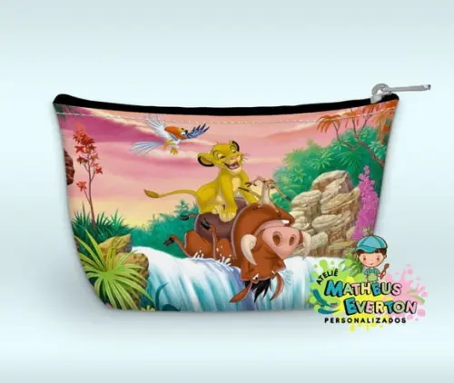 Necessaire Personalizada Rei Leão (faço Outros)