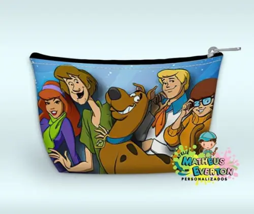 Necessaire Personalizada Scooby-doo (faço Outros Modelos)