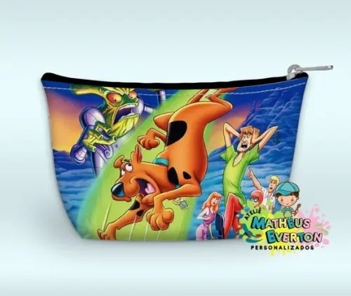 Necessaire Personalizada Scooby-doo (faço Outros Modelos)