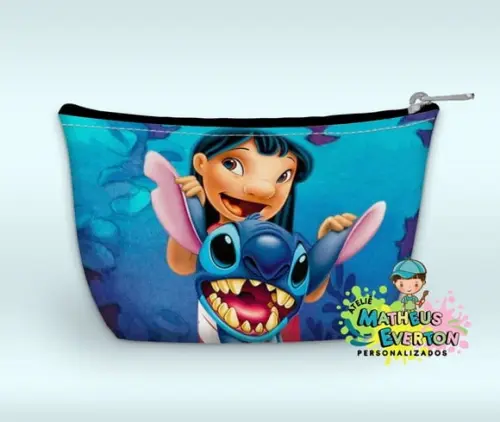 Necessaire Personalizada Stitch (faço Outros)