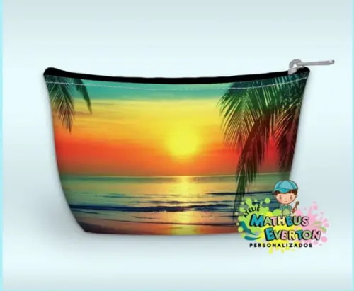 Necessaire Personalizada Tardezinha (faço Outros Temas)