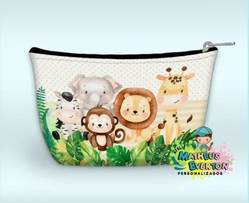 Necessaire Safari Baby ( Faço Todos os Temas )
