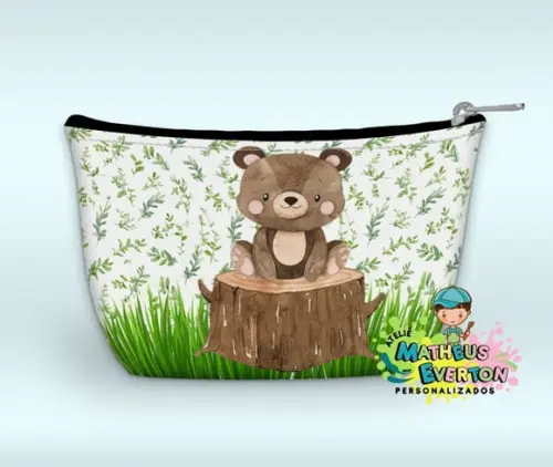 Necessaire Safari Baby ( Faço Todos os Temas )