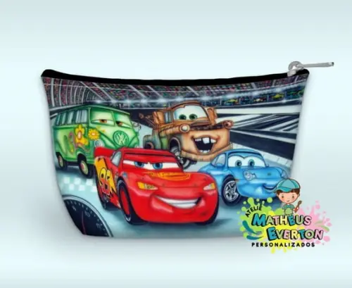 Necessaires Personalizada Filme Carros