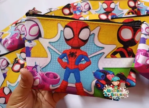 25 Necessaires Personalizada Spidey e Seus Amigos