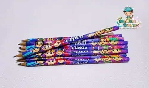 30 Lapis Personalizado Guerreiras de K-pop Cute