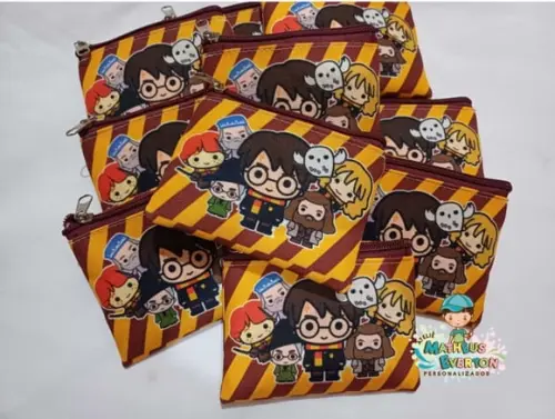 30 Porta Moedas Personalizado Harry Potter