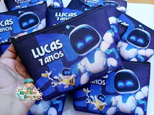 35 Necessaires Personalizada Astro Bot