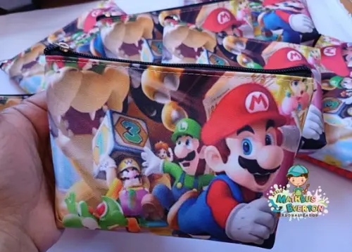 45 Necessaires Personalizada Super Mario Bros