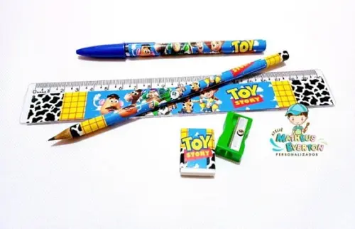 45 Super Kits Escolares Personalizados Toy Story