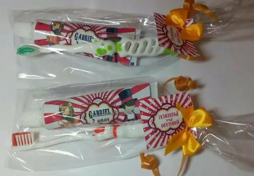 Kit Higiene Bucal Personalizado Circo Vitange