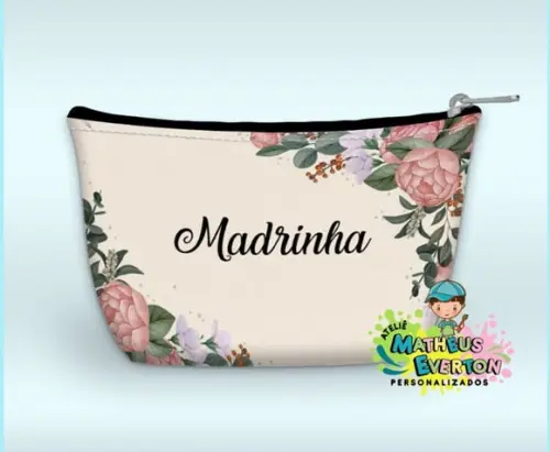 Necessaire Madrinha Noivado, Casamento, Bodas, 15 Anos
