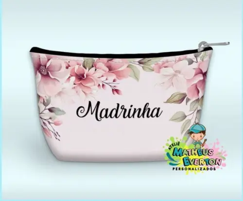 Necessaire Madrinha Noivado, Casamento, Bodas, 15 Anos
