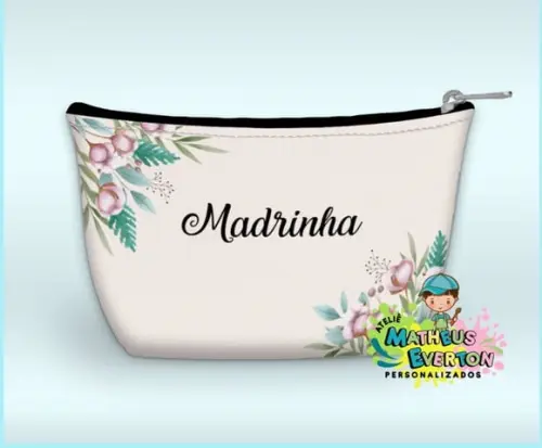 Necessaire Madrinha Noivado, Casamento, Bodas, 15 Anos