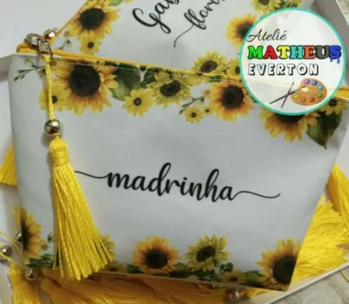 Necessaire Madrinha Noivado, Casamento, Bodas, 15 Anos