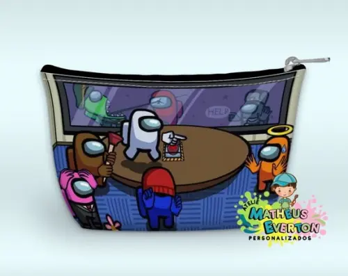Necessaire Personalizada Among Us Faço Outros Modelos