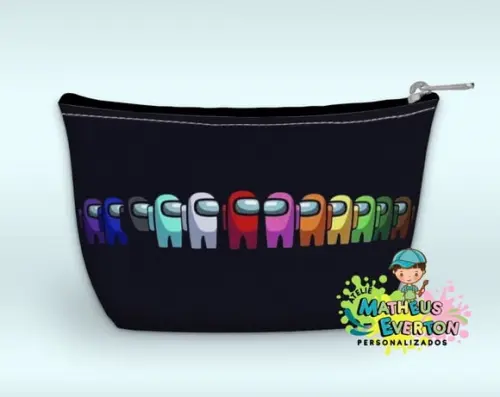 Necessaire Personalizada Among Us Faço Outros Modelos