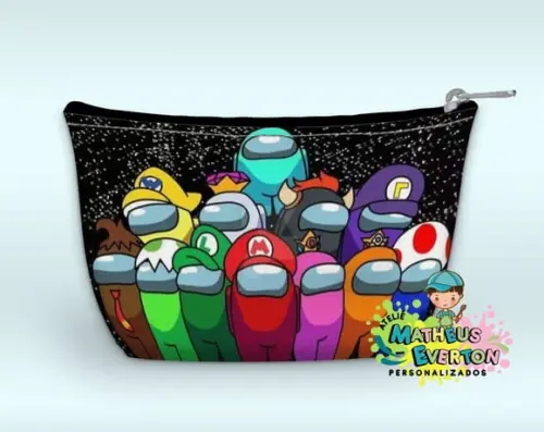 Necessaire Personalizada Among Us Faço Outros Modelos