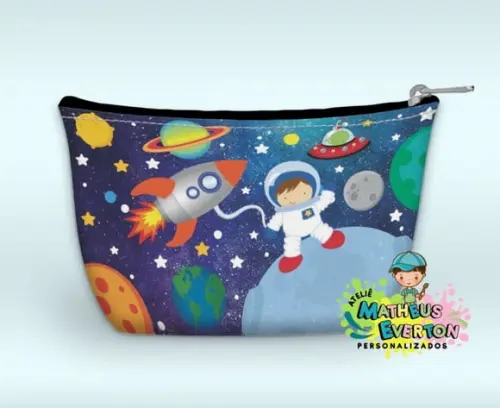 Necessaire Personalizada Astronauta