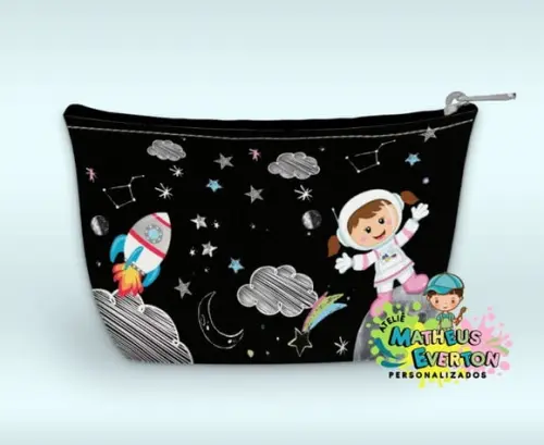 Necessaire Personalizada Astronauta