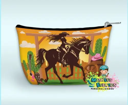 Necessaire Personalizada Boiadeira (faço Outros Modelos).