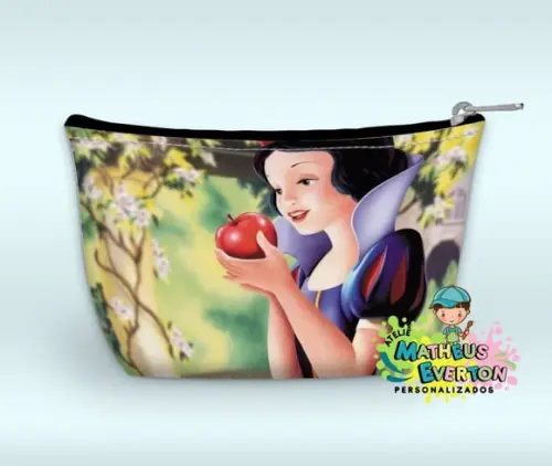 Necessaire Personalizada Branca de Neve Baby (faço Outros).