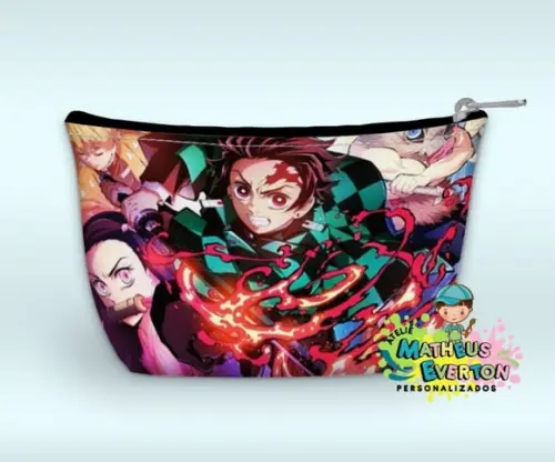 Necessaire Personalizada Demon Slayer