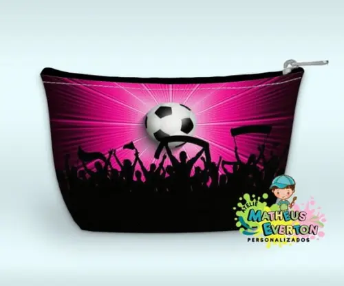 Necessaire Personalizada Futebol
