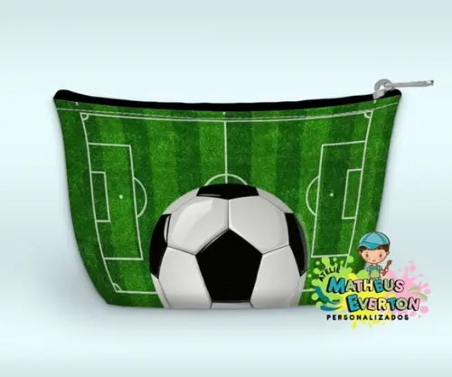 Necessaire Personalizada Futebol