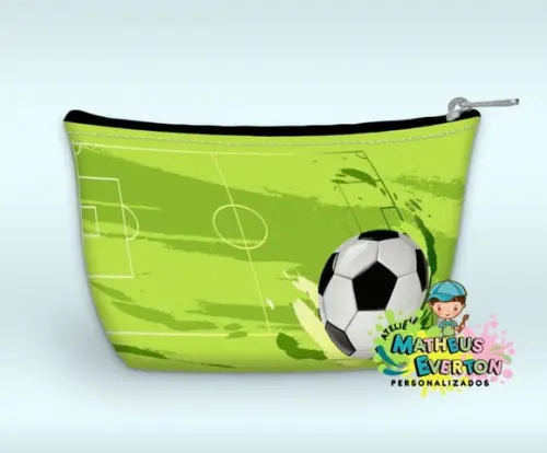 Necessaire Personalizada Futebol