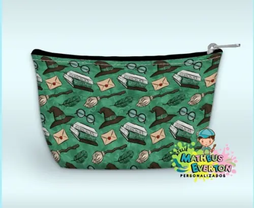 Necessaire Personalizada Harry Potter ( Faço Outros. )