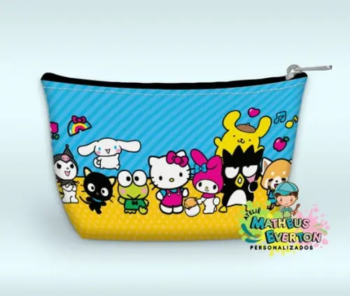 Necessaire Personalizada Hello Kitty (faço Outros Modelos)