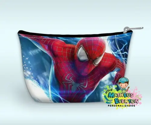 Necessaire Personalizada Homem-aranha