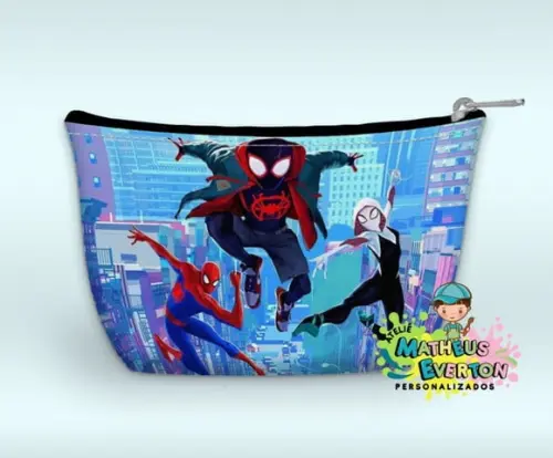 Necessaire Personalizada Homem-aranha