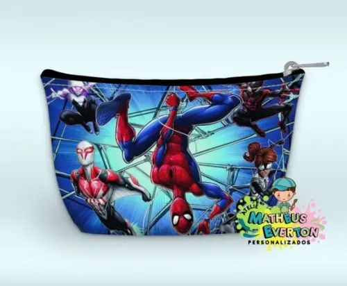 Necessaire Personalizada Homem-aranha