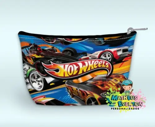 Necessaire Personalizada Hot Wheels