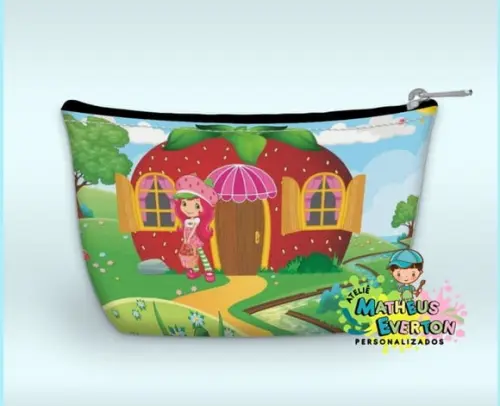 Necessaire Personalizada Moranguinho e Amigas
