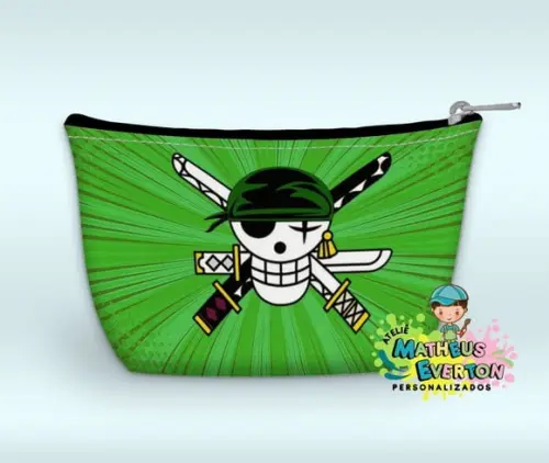 Necessaire Personalizada One Piece (faço Outros Modelos).