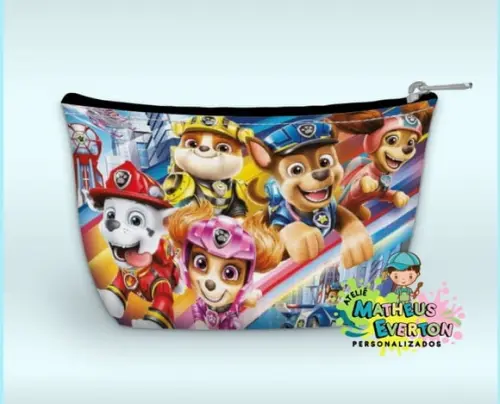 Necessaire Personalizada Patrulha Canina