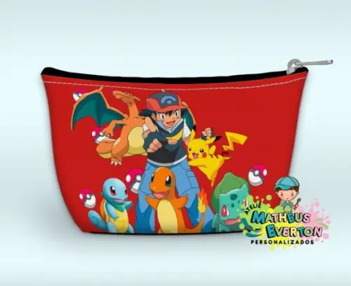 Necessaire Personalizada Pokemon